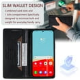 thumbnail image 3 of for Samsung Galaxy S25 Plus Case Classic Design, Premium PU Retro Leather Wallet Case RFID Blocking Card Holder, Built-in Magnetic Flip Kickstand Soft Inner Case for Samsung Galaxy S25 Plus,Black, 3 of 12