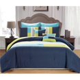 thumbnail image 1 of Duck River DESIREE 13370D-1 Desiree Bordered Queen Comforter Set - 7 Piece, 1 of 1