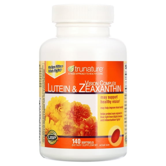 trunature Vision Complex Lutein & Zeaxanthin, 140 Softgels