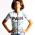 thumbnail image 5 of Maillot de carrera Aero de Love The Pain para mujer, de manga corta, de malla y tejido transpirable, camiseta de equipo, ropa de ciclismo de verano, kit de ciclismo de montaña, 5 of 5