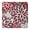 3.27抱枕-酒红色-雏菊, variant on Elastic Edge Boho Floral Tablecloth 36x36 Inch for Card Tables Kitchen Dinettes and Outdoor Settings