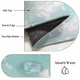 thumbnail image 2 of Turquoise Sky Kitchen Runner Rug 2x6 Washable Runners for Hallway Non Slip Rustic Retro Clouds Landscape Large Area Rug Indoor Floor Carpet for Bathroom Laundry Entryway Bedroom Living Room, 2 of 8