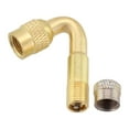 thumbnail image 4 of Tyre Valves Inflation Extension Tube 45/90/135 Degree Adapter Car Motorcycle#, 4 of 7