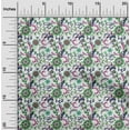 thumbnail image 2 of oneOone Cotton Poplin White Fabric Asian Suzani Sewing Craft Projects Fabric Prints By Yard 56 Inch Wide, 2 of 5