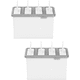 thumbnail image 1 of Linterna LED 10000 lúmenes, 5000 mAh USB recargable 26650 batería incluida, 369 modos de luz, zoom, largo tiempo de trabajo linterna táctica de mano para camping, senderismo, caza, emergencia, 1 of 6