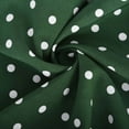 thumbnail image 6 of Summer Saving Wycnly Dresses for Women 2024 Fall Fashion Elastic Waist Loose Flowy Ruffle Swing A Line Midi Dresses Polka Dot Print Long Sleeve V-Neck Knee-Length Formal Dresses for Women Green XL, 6 of 7