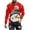 Red, variant on Christmas Shirts for Men Fashion Long Sleeve Christmas Colorful Graphic Print Pullover Sport T-Shirt Top Christmas Festival Crew Neck Blouses Tops S-5XL
