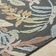 thumbnail image 6 of Hauteloom Vicky Living Room, Bedroom Patio Outdoor Area Rug - Coastal - Charcoal, Mustard, Olive - 5'3" x 7', 6 of 6