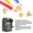 thumbnail image 3 of Handheld Pencil Sharpener, Reliable ABS And Alloy Steel Multipurpose Manual Pencil Sharpener  For 6 To 8mm Diameter Charcoal For Art Studios For School, 3 of 8