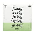 Culture Pop Soda Watermelon Lime & Rosemary Sparkling Soda 4pk, 12 FZ