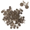 thumbnail image 1 of DIY Jewelry Accessories, 50Pcs Bicycle Pendants Durable Bicycle Model Decorations  For Bracelets For Necklaces, 1 of 8