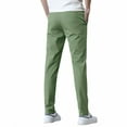 thumbnail image 4 of Dandyflex Mens Pants – Easeflexor Unisex Ultra Stretch Quick Drying Pants, Casual Stretch Trousers Perfect for Fitness and Leisure Green 3XL, 4 of 4