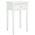 thumbnail image 3 of SAFAVIEH Abel Nightstand With Storage Drawer White, 3 of 7