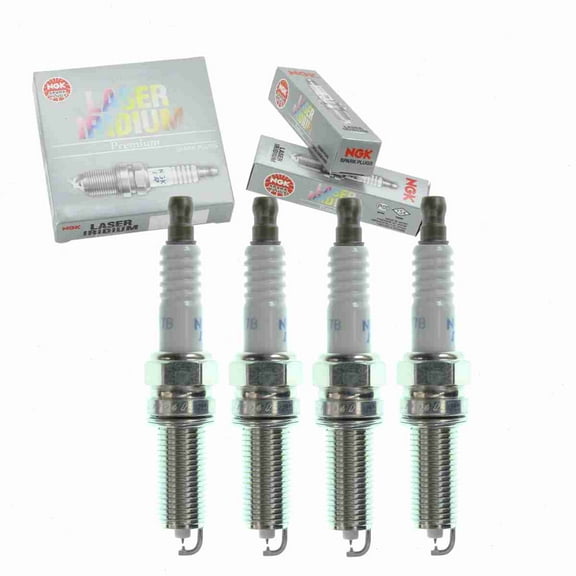 4 pc NGK 96957 Laser Iridium Spark Plugs for 1822A078 Ignition Wire Secondary