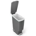 simplehuman 40 Liter / 10.6 Gallon Slim Kitchen Step Trash Can With