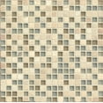 thumbnail image 1 of Bedrosians Eclipse 5/8" Squares Wall Glass Mosaic , 12" x 12", Tranquility (10-Pack, 10 SF), 1 of 1