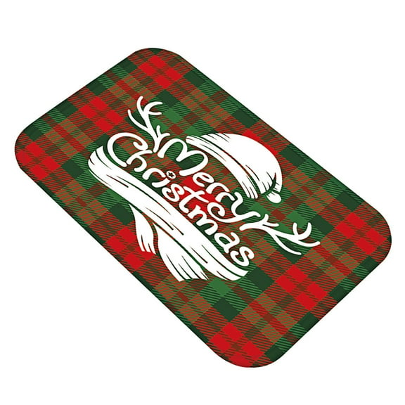 Perfect Presents Matoen Christmas Kitchen Rug Non Slip Kitchen Floor Mat Cushioned Standing 15.7 x 23.6 Inch Doormat for Sink Kitchen Decor and Accessories