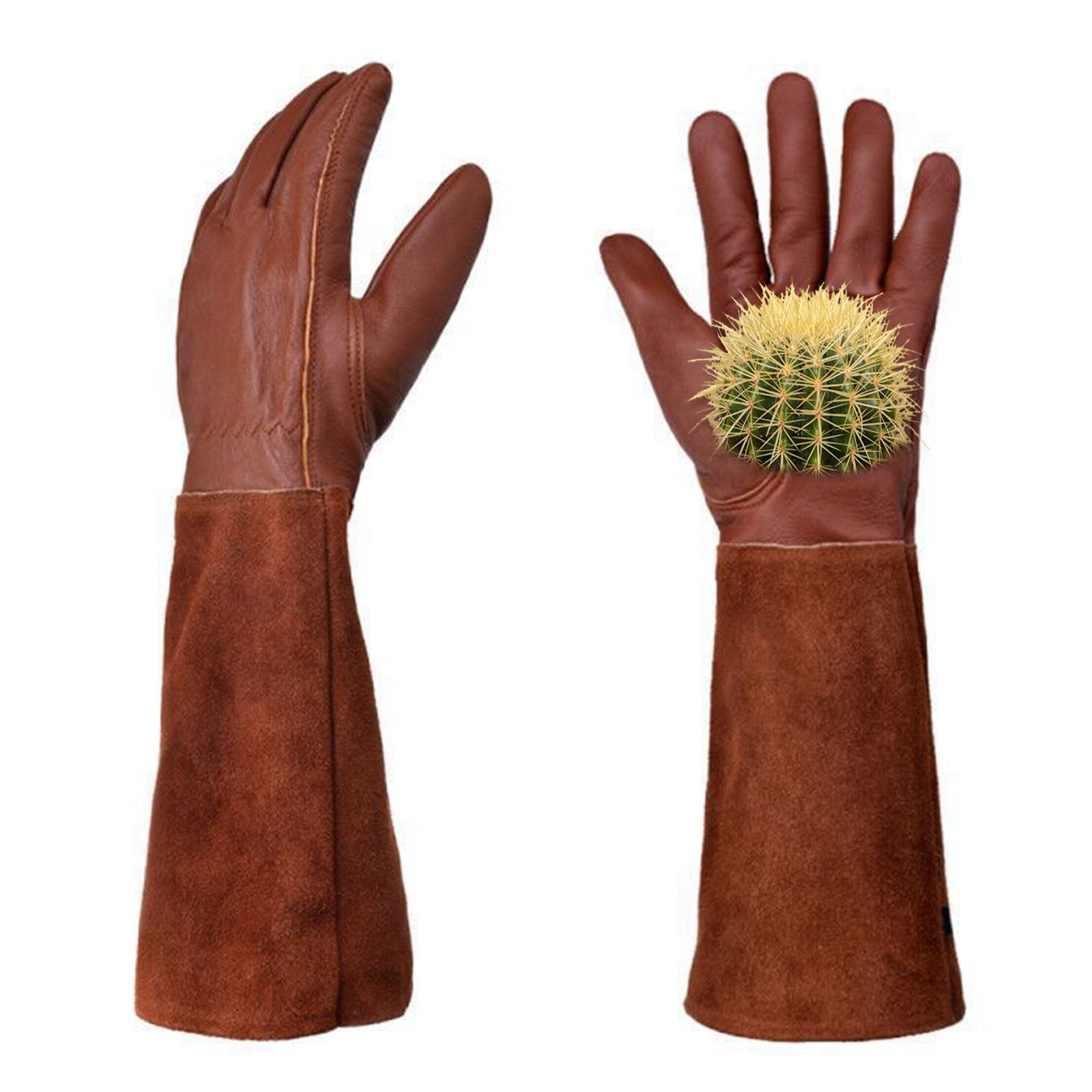 HeroNeo Anti-puncture Rose Pruning Floral Gauntlet Garden Gloves Gifts For Women and Men
