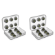 thumbnail image 1 of Comply Foam Tips Fundas ligeras para auriculares (negro transparente), 1 of 2