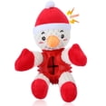 thumbnail image 4 of Happy Date Christmas Squeaky Dog Toys, Durable Rubber Dog Chew Bite Toy Stuffed Dog Toys, Funny Interactive Dog Toys with Crinkle Paper for Puppy Small Medium Pets Dogs, 4 of 8