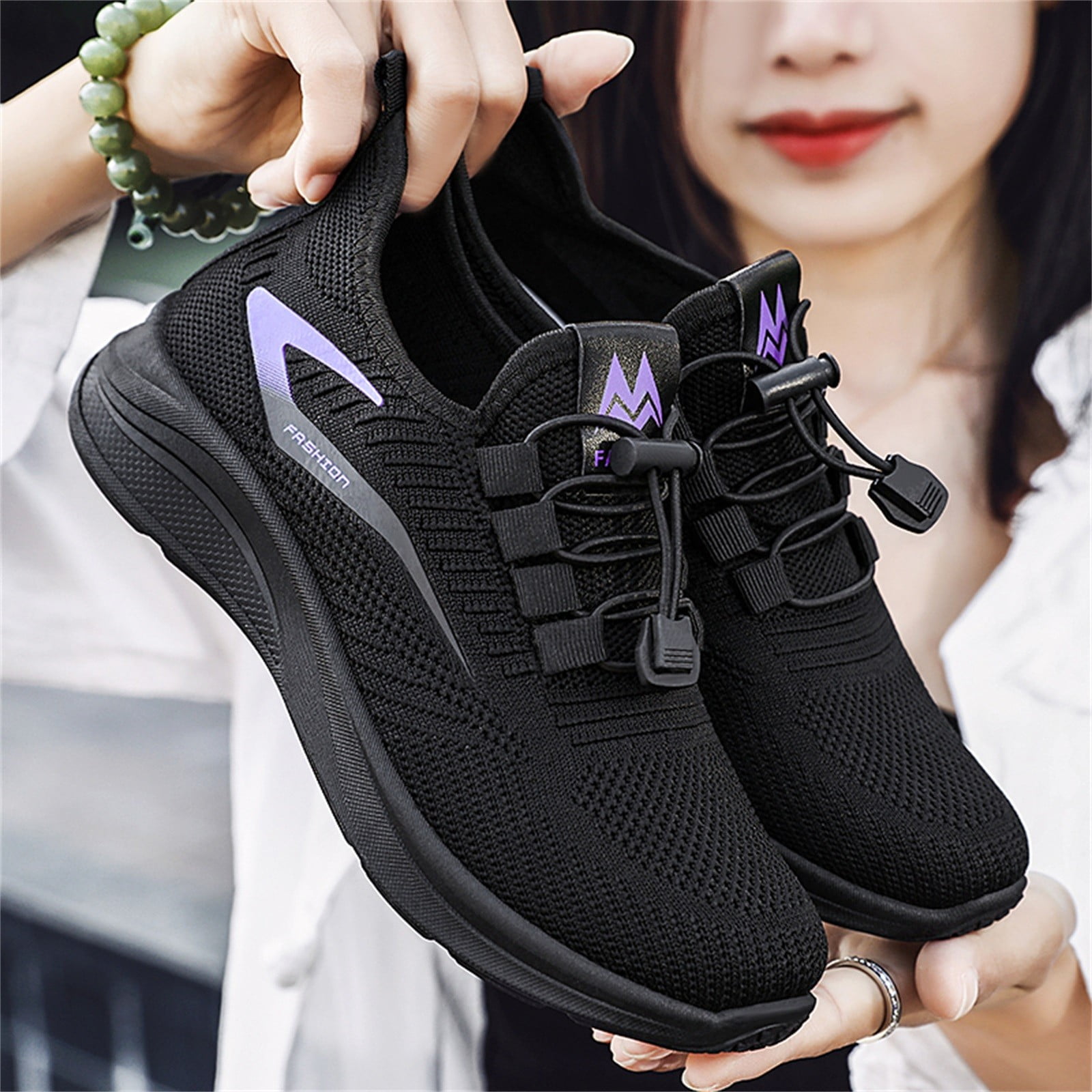 Black sneakers female deals