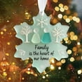 thumbnail image 4 of NuoCaiYun Snowflake-Shaped Sea Glass Friendship Decor Handcrafted Sea Glass Ornament Eternal Friendship Snowflake Keepsake, 4 of 5