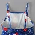 thumbnail image 3 of Edvintorg 1-6Years Baby Rompers Girl Christmas Summer Clearance Cute Printing Sling Sleeveless Backless Short Jumpsuit With Pockets Christmas Gifts Children's Clothing, 3 of 6