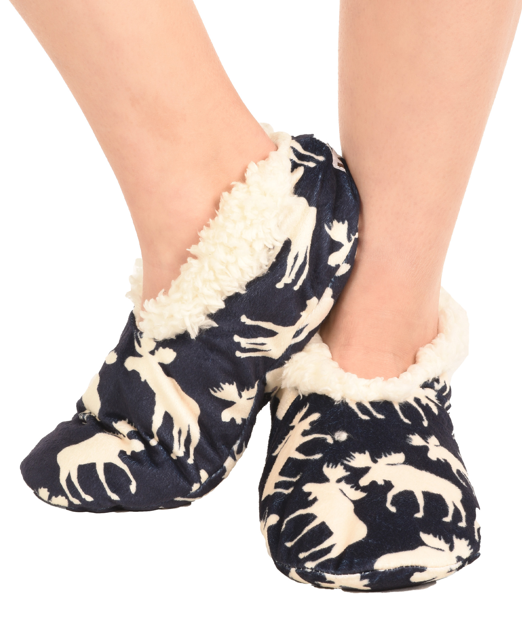 Cute Fleece-Lined House Slippers Lazy One Fuzzy Feet Slippers for Women