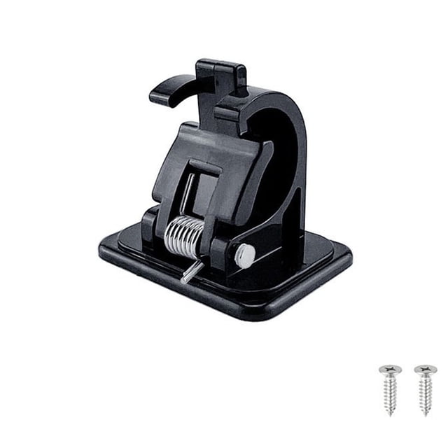 Abs Plastic Fishing Rod Rack Holder Wall Mounted Fishing Pole Clamp Rods Clips