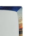 thumbnail image 2 of Ambesonne Landscape Fitted Sheet, Urban Skyline of NYC, Queen Size, Orange Blue, 2 of 2