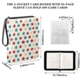 thumbnail image 3 of ALAZA Star Pattern Trading Card Binder 4 Pocket Cards Collection Album 400 Folder Holder, 3 of 6