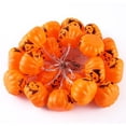 thumbnail image 2 of Guirnalda de luces solares LED de 6 m y 40 LED para Halloween al aire libre, decoración para fiestas, jardín, festividades, otoño, luces cálidas tipo calabaza (infantil), 2 of 2