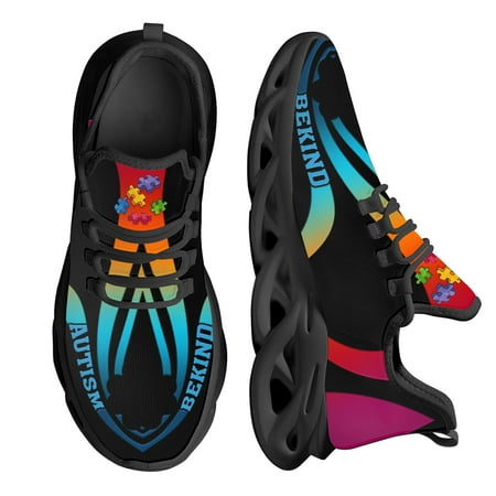 

Women s Casual Shoes Autism Awareness Pattern Running Sneakers Shockproof Sports Lightweight ing Shoes Zapatos