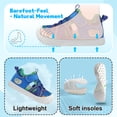 thumbnail image 5 of JOINFREE Baby Quick Dry Water Shoes for Boys Girls Toddler Lightweight Non-Slip Swim Shoes for Beach Pool, 5 of 6