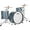 Satin Blue Pearl, variant on Ludwig NeuSonic 3-Piece Pro Beat Shell Pack With 24" Bass Drum Satin Diablo Red