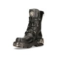 thumbnail image 5 of New Rock 391-S1 Leather Gothic Mid Calf Boots 36, 5 of 6