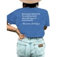 thumbnail image 2 of XCHQRTI Be Kind Womens Shirt Plus Size Graphic Tees Short Sleeve O Neck Summer Casual T Shirt, 2 of 3