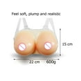 thumbnail image 2 of Pechos falsos realistas Formas de senos falsos de silicona para travestis (600 g), 2 of 8