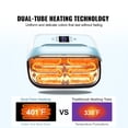 thumbnail image 6 of KFFKFF Heat Transfer Device, Compact 12 x 10 inches, Dual-Tube Uniform Warming, Heat Application Equipment with Accurate Temperature Regulation and Auto-Shutdown, Dye-Transfer Apparatus, 6 of 9