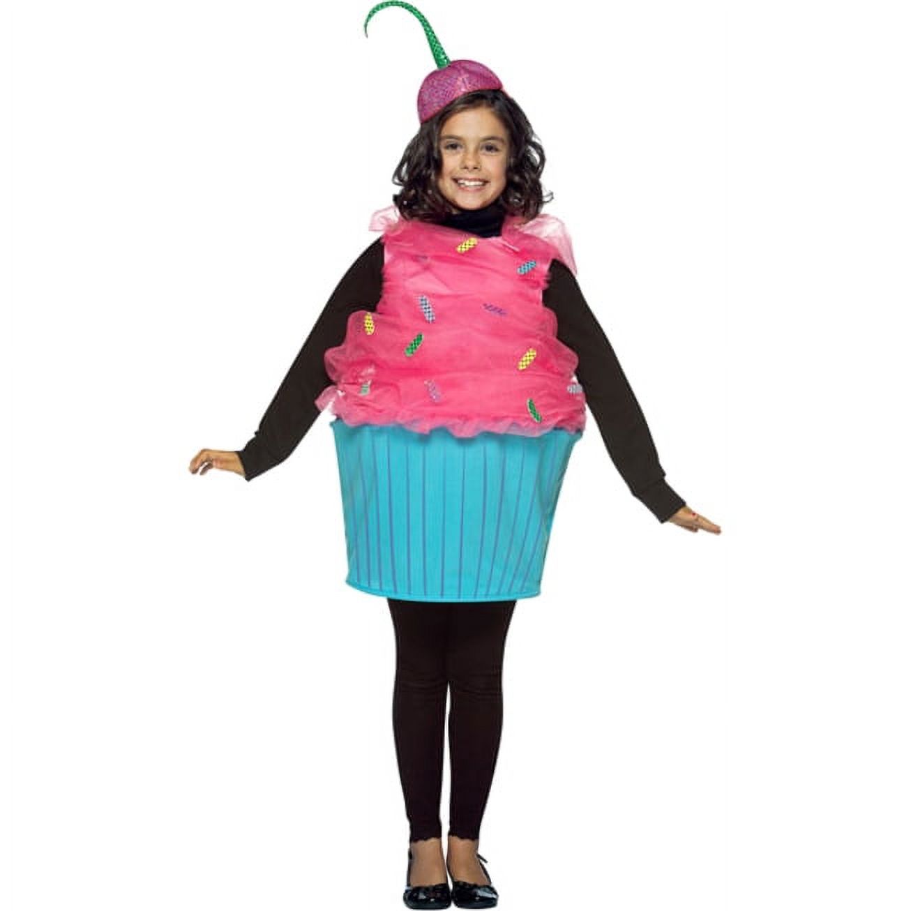 Rasta Imposta Sweet Eats Cupcake Girl's Halloween Fancy-Dress Costume for Toddler, 3T-4T - image 2 of 2