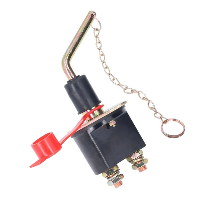 Battery Cutoff Switch, Battery Isolator Switch Power Kill Metal 300A Universal For Trucks For RVs For Yachts