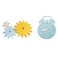 thumbnail image 1 of 2x Montessori Busy Board Accessories Sensory Board Parts for Toddlers Hugo Material de tablero ocupado, 1 of 7