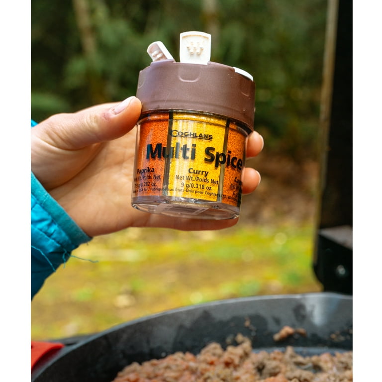 Coghlan's Multi-Spice Portable Spice Shaker with Flavors for