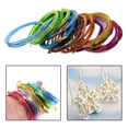 thumbnail image 3 of GUOOL 24Pcs 5M Aluminum Wire Bendable Soft Armature Cord 0.8mm String Multicolor Craft, 3 of 9