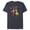 Navy Heather, variant on Studios WandaVision Logo Toon 1950s to 1990s Disney+ - Short Sleeve Blended T-Shirt for Adults - Customized-Yellow