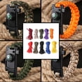 thumbnail image 2 of EeaseMX Juego de 10 cuerdas de paracaídas de 3 metros de longitud para escalada y supervivencia de emergencia., 2 of 7