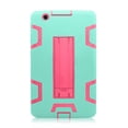 thumbnail image 3 of Mignova Heavy Duty rugged impact Hybrid Case with Build In Kickstand Protective Case For LG G Pad X 8.0 / LG GPad III 3 8.0 Inch Tablet + Screen Protector Film and stylus pen (Blue / Pink), 3 of 7
