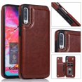 thumbnail image 1 of Funda de cuero de alta calidad con ranuras para tarjetas para iPhone SE 6S 7 8 Plus XR XS 11 Pro Max, funda tipo cartera para Samsung A50 A70 A51 A71 S20 Plus Tan Jianjun unisex, 1 of 2
