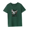 thumbnail image 4 of Camiseta para Mujer Ropa Deportiva de Verano Camiseta básica para Mujer para Viajar Trabajo Vacaciones SG, 4 of 7