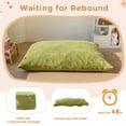 thumbnail image 4 of BYBYME 3-in-1 Kids Bean Bag Bed,Convertible Kids Bean Bag Chair Floor Lounger,Folding Bean bag Bed Lounge Sofa Bed for Kids,Green, 4 of 8